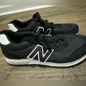 Black New Balance 515 Sneakers
